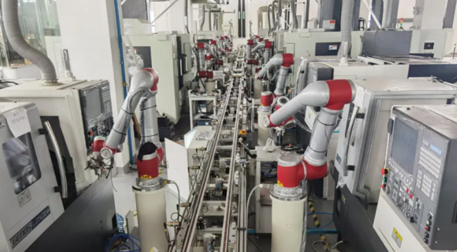 协作机器人助力减速器产线，实现生产全自动化数字管理